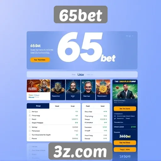 Interface do usuário do site 65bet e sua usabilidade